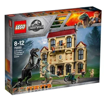 Lego set Jurassic world indoraptor rampage at Lockwood estate LE75930-3
